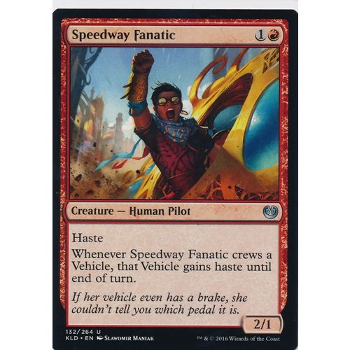 Magic the Gathering MTG Kaladesh 132/264 Speedway Fanatic