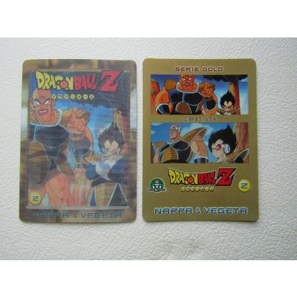 Giochi Preziosi 1989 Dragon Ball Z Serie Gold Lenticular Card Choice (e34)