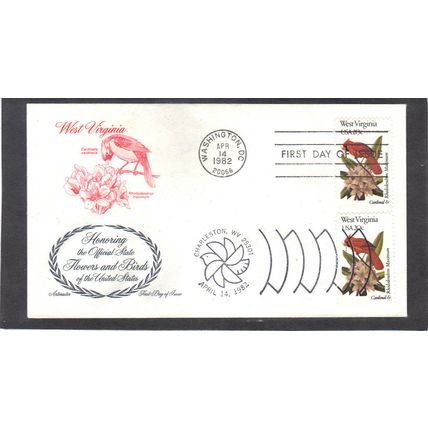 FDC Artmaster 2000 2000a 20c Cardinal (Cachet-U/A) CV40996