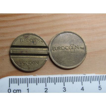 Eurocoin London Double Rib Token (e427)