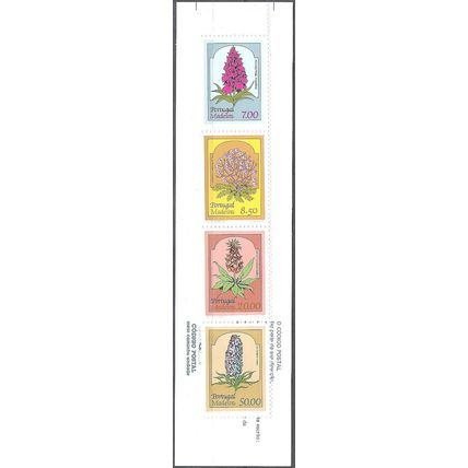 Portugal Madeira 1981 Michel Carnet 1 Neuf ** Cote (2008) 7.50 € Fleurs