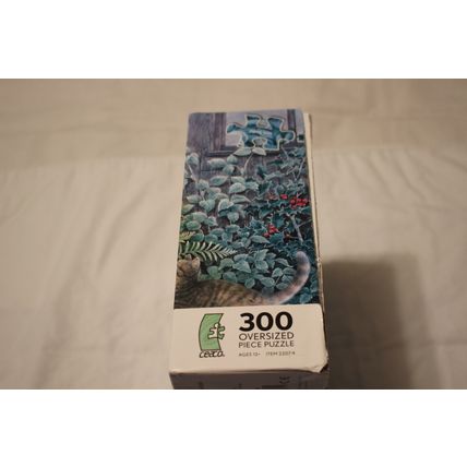 THE NEIGHBORHOOD DUSTBIN COMPLETE 300 PIECE Puzzle IVORY CATS