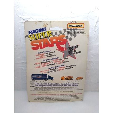 White Rose Collectables - 42 Mello Yello Kyle Petty Matchbox Racing MB216/SB