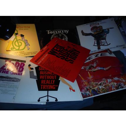 LOT OF 8 ORIGINAL 1960's-70's MOVIE SOUNDTRACK LP RECORDS!! $60.00 Shipped!!