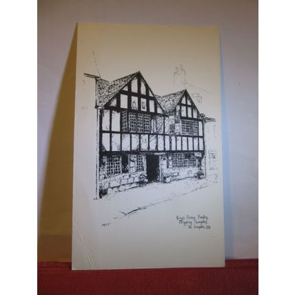 KINGS ARMS PANTRY, CHIPPING CAMPDEN, Gloucestershire unused postcard by Avon Ga#