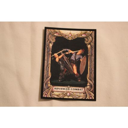 Advance Combat-Attack:Head Defends Head & Legs 1993 Merlin Battle Cards NO. 101