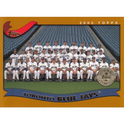 2002 Topps HTA Toronto Blue Jays team set with Chrome traded- 24 cards