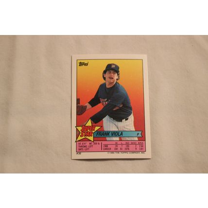 Tony Pena/Gary Pettis 1989 Topps Stickers NO.38/279 Stickerback Frank Viola