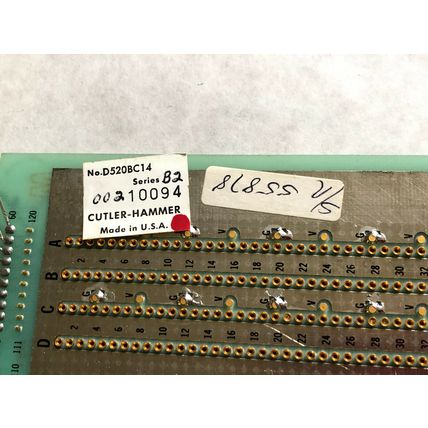 NEW EATON D520BC14,CUTLER HAMMER 8136-LG581-X,DIRECTROL INTERFACE AUGAT,FK,EY