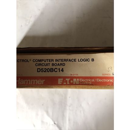 NEW EATON D520BC14,CUTLER HAMMER 8136-LG581-X,DIRECTROL INTERFACE AUGAT,FK,EY