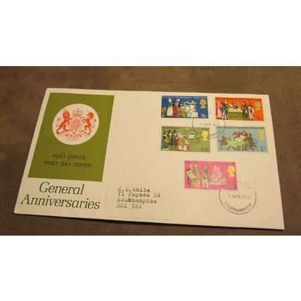 1970 GB Cover - Historical Events / Persons