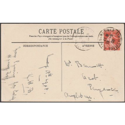 Le Calvaire et Panorama, Boulogne-sur-Mer, 1908 - Lévy Photo CPA LL13
