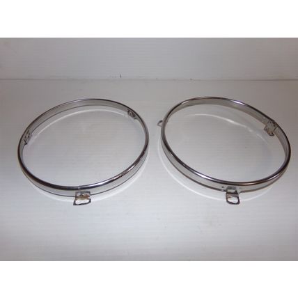 1970 Plymouth Barracuda Cuda Headlight Retaining Rings OEM 72 73 74