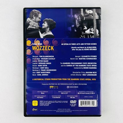 Alban Berg - Wozzeck DVD Hamburg Philharmonic State Orchestra