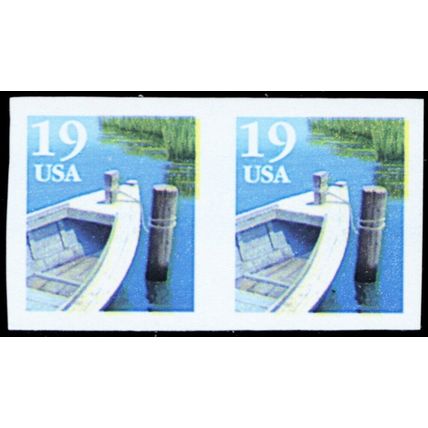 2529, Mint NH 19¢ Imperforate Pair (Printers Waste) - Stuart Katz