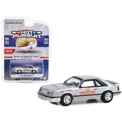 1982 Ford Mustang GT Silver Metallic "Georgia State Patrol State Trooper" "Ho...