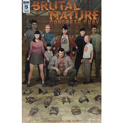 BRUTAL NATURE: CONCRETE FURY #5 - IDW PUBLISHING (2017)