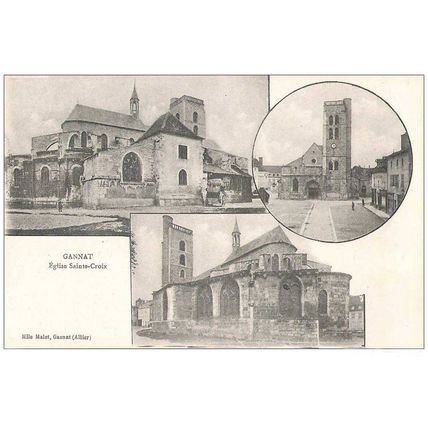 03 - GANNAT - Eglise Sainte Croix