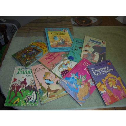 1970’s WALT DISNEY Hardcover Books Lot!! $50.00 Shipped! (These are very Heavy)!