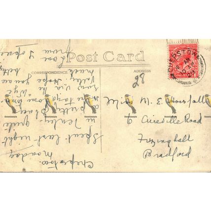 North Shore, Tenby, Wales, 46 Rare Postcard, 1928