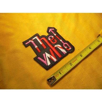THE WHO IRON-ON PATCH! Brand New! $9.00 Shipped!! Show your loyalty with this...