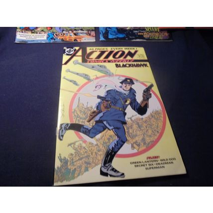 ACTION COMICS WEEKLY 4 Issue Lot! Green Lantern! Deadman! 1988-89! $12.00!