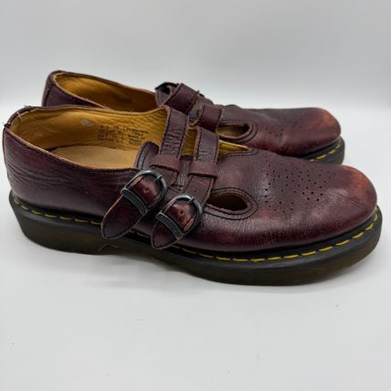 Vintage Dr. Martens Mary Jane UK 9 US 10 EU 43 Grunge Y2K Rare Toe Scuff Strap