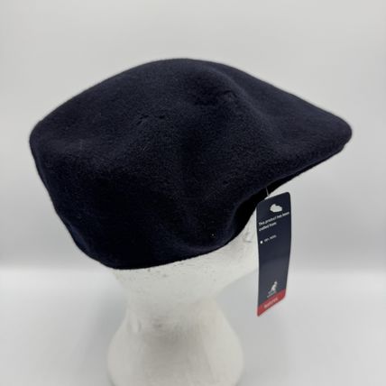 Kangol Black Beret 100% Pure New Wool New With Tags X-Large Unisex