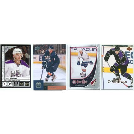 Patrick O'Sullivan 8x card lot incl Autograph, Mini, Sticker