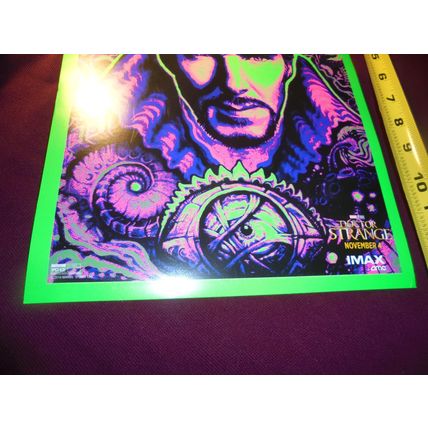 Super RARE!! DOCTOR STRANGE 2016 AMC MOVIE POSTER!! AMC Theaters, 2016!! $100.00