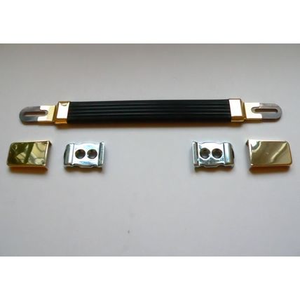 Gold Guitar Amplifier Strap / Handle for Marshall Plexi amp cabinet