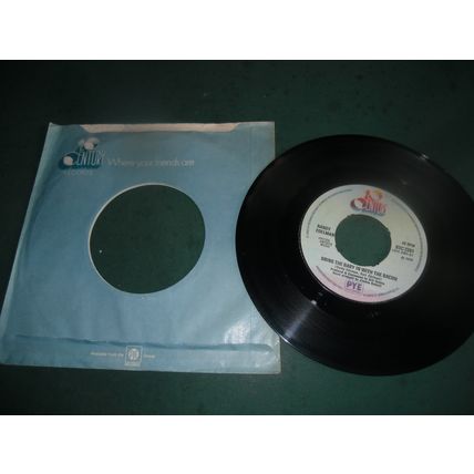 RANDY EDELMAN 7" SINGLE - CONCRETE AND CLAY/BRING THE BABY IN WITH THE BACON