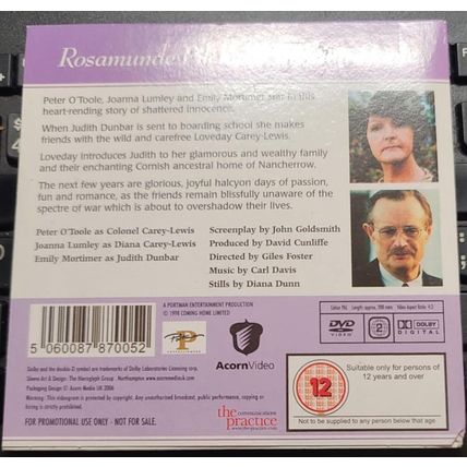 Coming Home DVD Promo The Daily Mail Rosamunde Pilcher Romance Collection