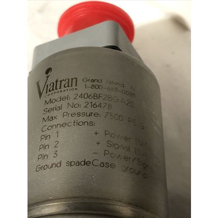 NEW VIATRAN 2406BF2BGA20 PRESSURE TRANSDUCER 2406BF2BGA20,FK