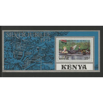 Kenya 84-87, 87a (S/S), 88 (S/S), 1977 Silver Jubilee, VF, MNH (KUT141)