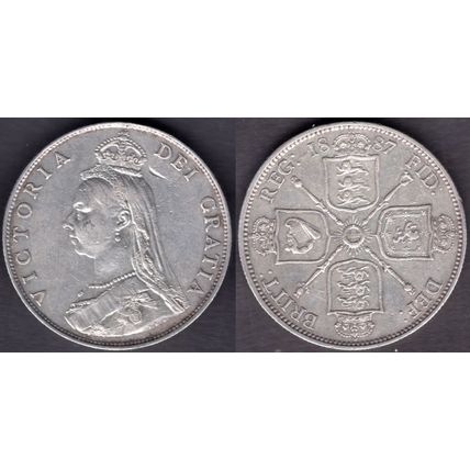 Great Britain. Victoria. Florin 1887. dy23564