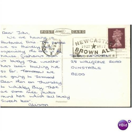 GB Postcard - Tyne Bridge, Newcastle Upon Tyne, Northumberland (Tyne & Wear)