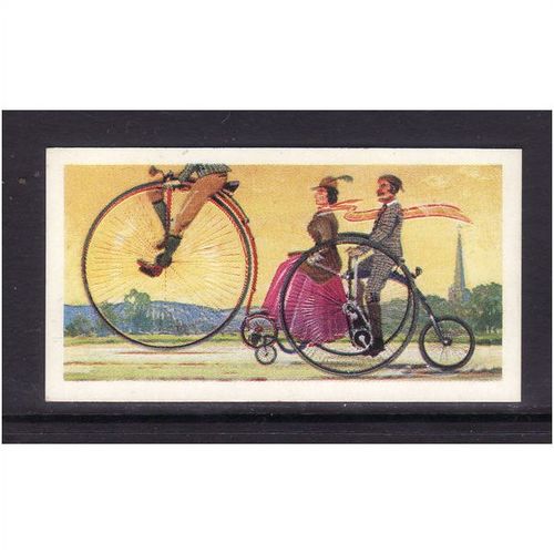 Brook Bond TRANSPORT THROUGH THE AGES No 8 The Bicycle Mint