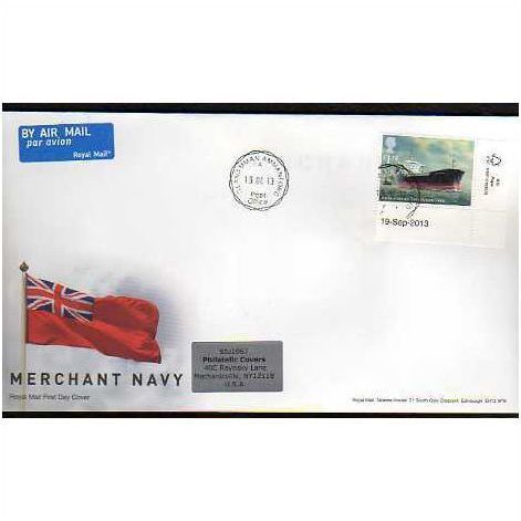 2013 £1.28' -LORD HINTON ' ON COVER TO U.S.A (EBID9169)