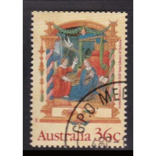 Australia 1989 Christmas 36c Used Stamp.