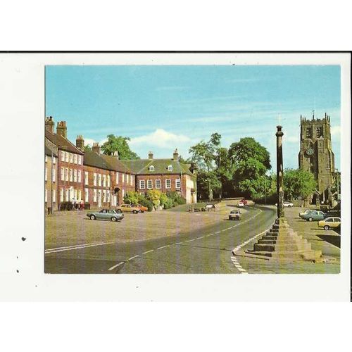 Yorkshire BEDALE North End Postcard by Bedale Museum