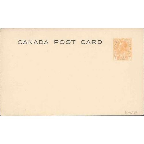 Canada #P29d Postal Card Admiral MINT