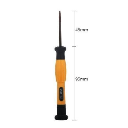5 Pcs Laptop Repair Tool Kit - P2 0.8 mm, P5 1.2 mm, P6 1.5 mm Pentalobe Screwdr
