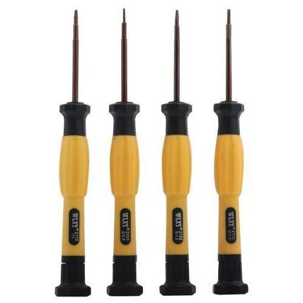5 Pcs Laptop Repair Tool Kit - P2 0.8 mm, P5 1.2 mm, P6 1.5 mm Pentalobe Screwdr