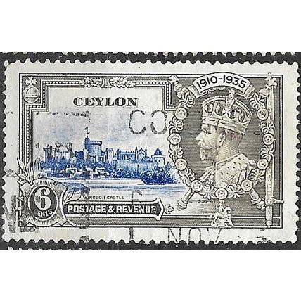 CEYLON 1935 SG 379 - #3 fine used (o)
