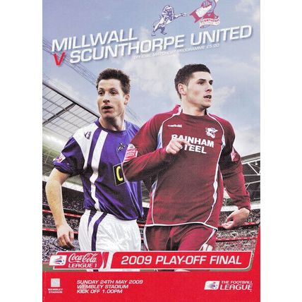 MILLWALL v SCUNTHORPE UNITED PLAY-OFF FINAL 2009