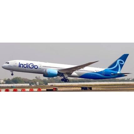 B787-9 DREAMLINER INDIGO REG: LN-FNC - JC WINGS XX40723 1/400 - PRE ORDER