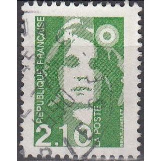 France 1990 Michel 2754A O Cote (2008) 0.60 € Marianne Bicentenaire Cachet rond