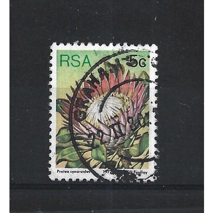 SouthAfrica.SG418 5c Protea Cynaroides.Fine Used.Sep25p