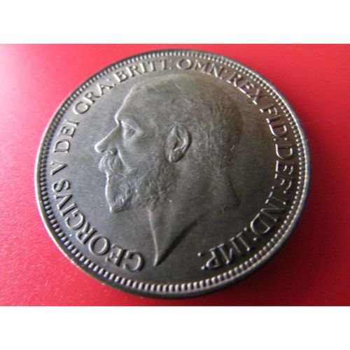 1927 GEORGE V ONE PENNY - COIN - 3. AAY
